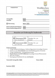 Mobilitätsförderung für Studierende