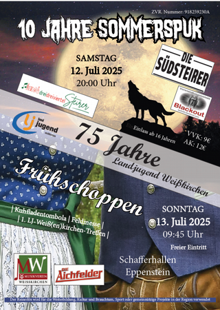 10 Jahre Sommerspuk - Landjugend Weißkirchen
