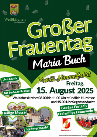 Großer Frauentag in Maria Buch