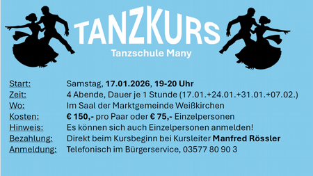Tanzkurs mit Manfred Rössler