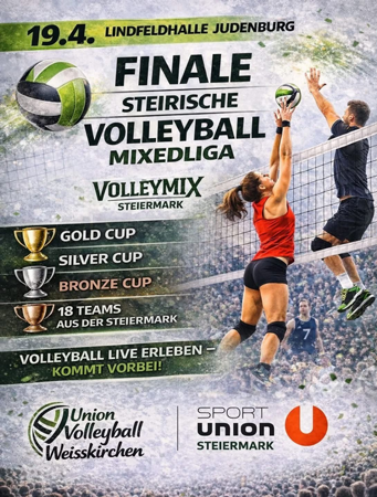 Finale der Steirischen Volleyball Mixedliga in Judenburg