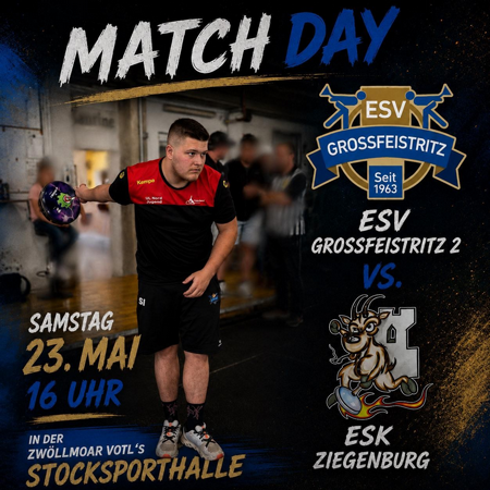 MATCH DAY - ESV Großfeistritz 2 vs. ESK Ziegenburg
