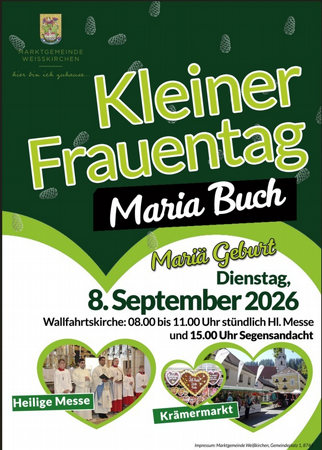 Kleiner Frauentag in Maria Buch