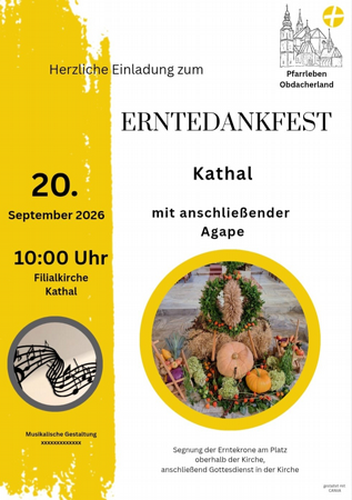 Erntedankfest in Kathal