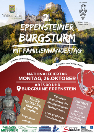 2. Eppensteiner Burgsturm mit Familienwandertag
